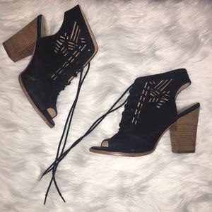 Open toed heals/ boots